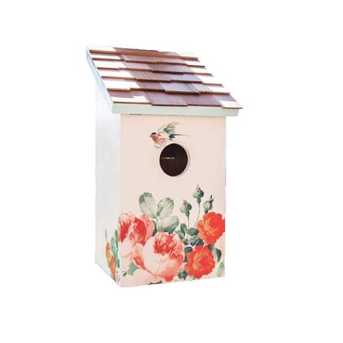 Peony Nesting Box Birdhouse