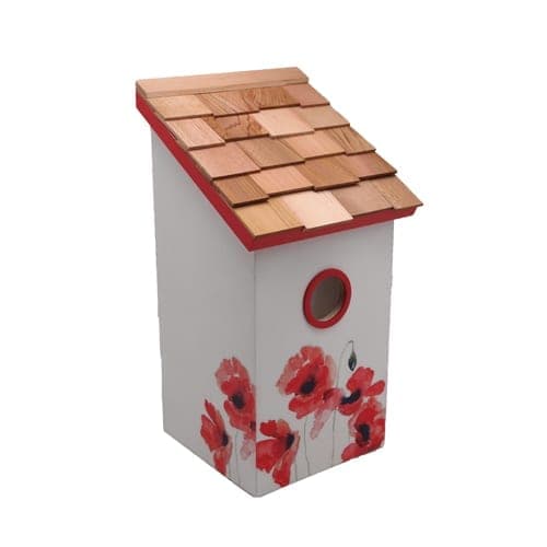 Poppy Nesting Box Birdhouse